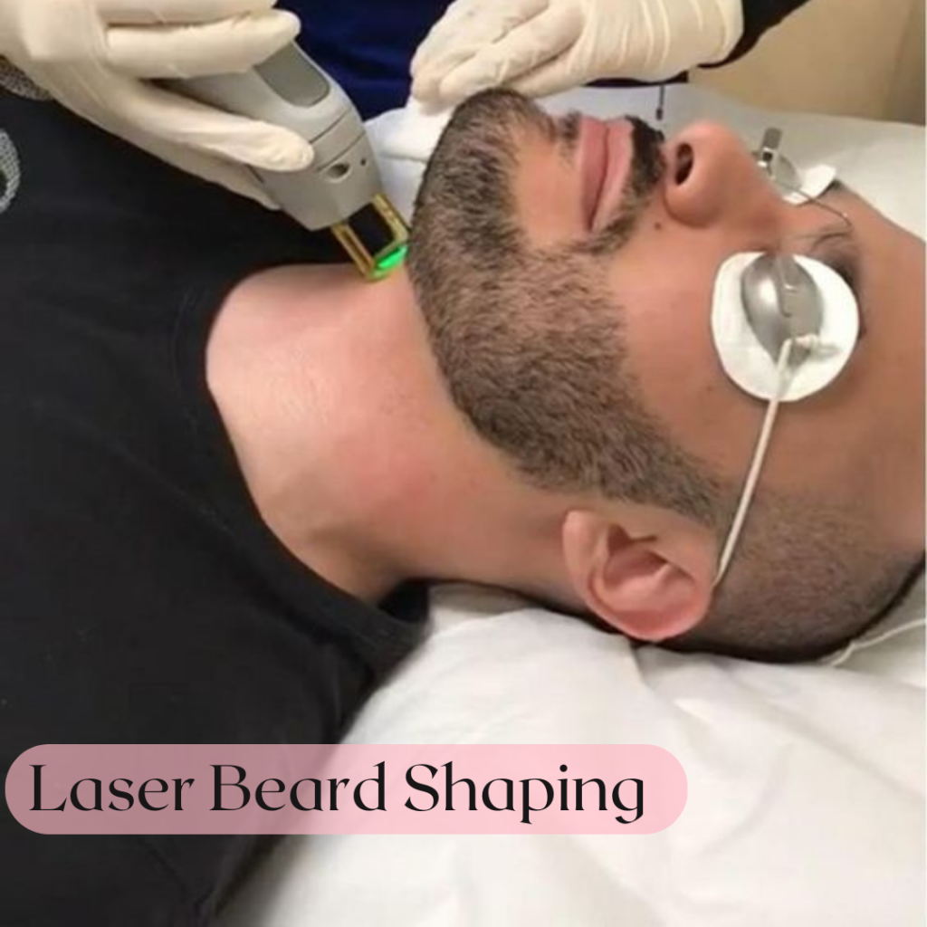 laser beard shaping near me